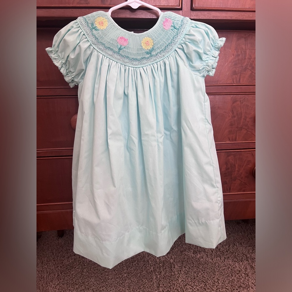 Smocked Spring dress